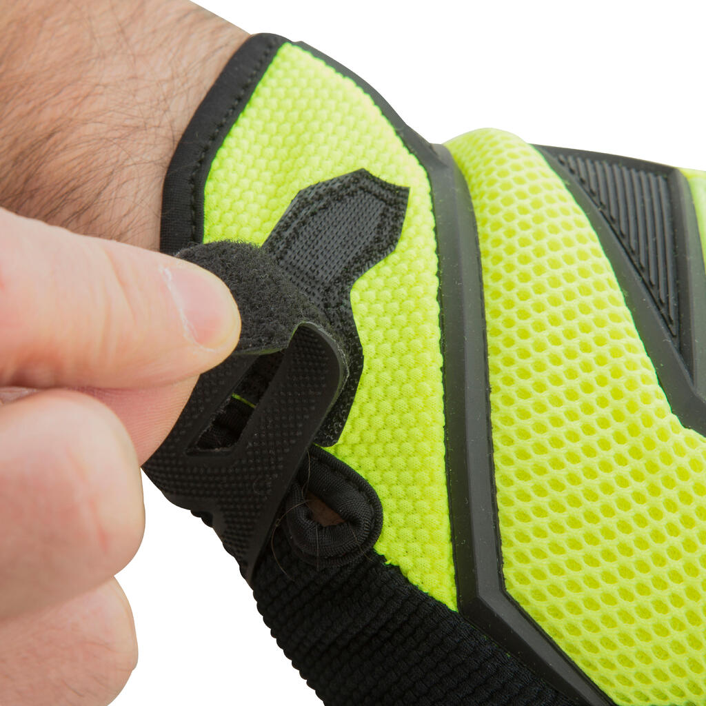 Fahrradhandschuhe MTB AM 500 neongelb