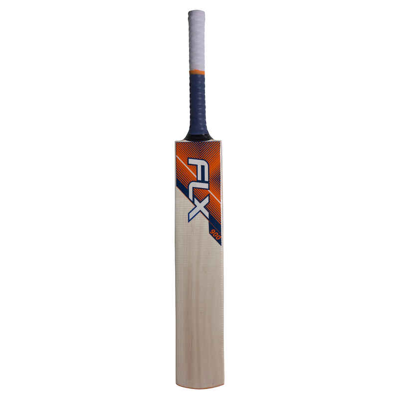 CRICKET BAT KW900 JR ORANGE/NAVY Decathlon