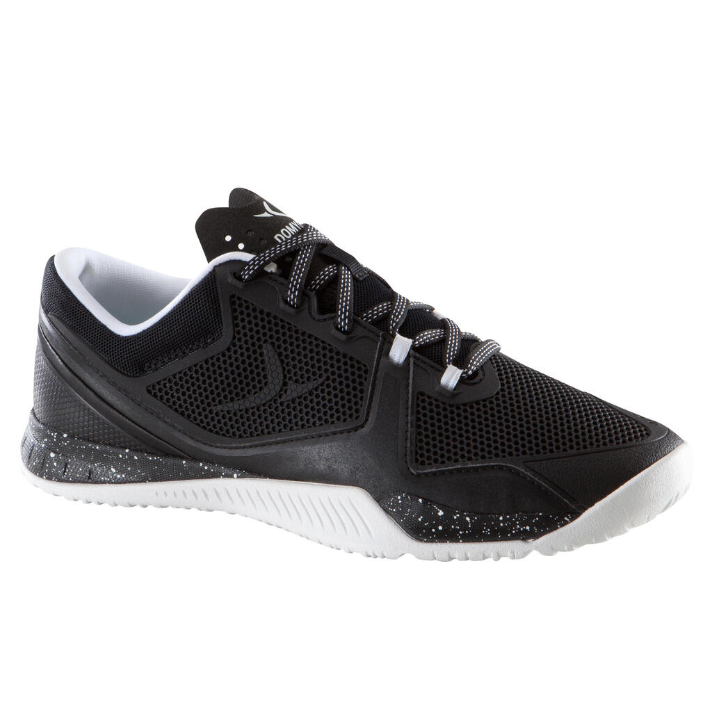Fitnessschuhe Strong 900 Crosstraining Damen schwarz/weiß