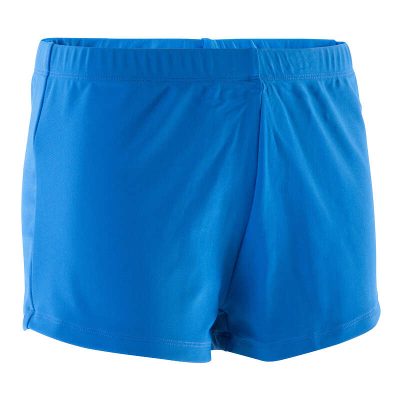DOMYOS Boys' Artistic Gym Shorts (MAG) - Blue | Decathlon