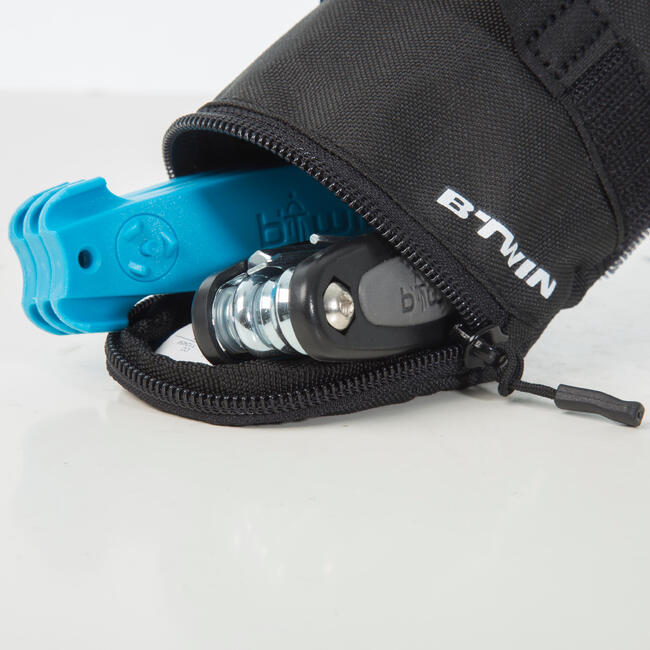 100 Bike Repair Kit and Saddle Bag 0.5L Black