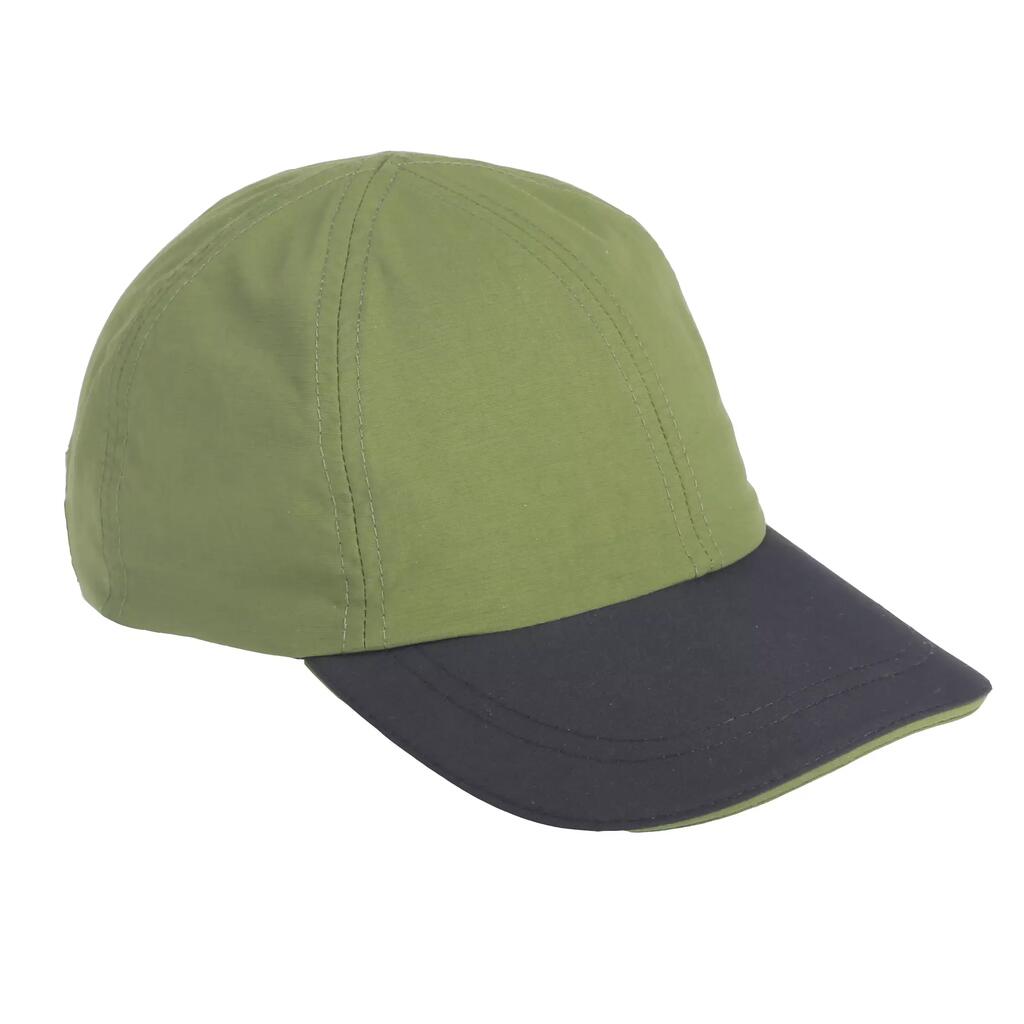 Boys' Hike 100 Hiking cap - Khaki Green