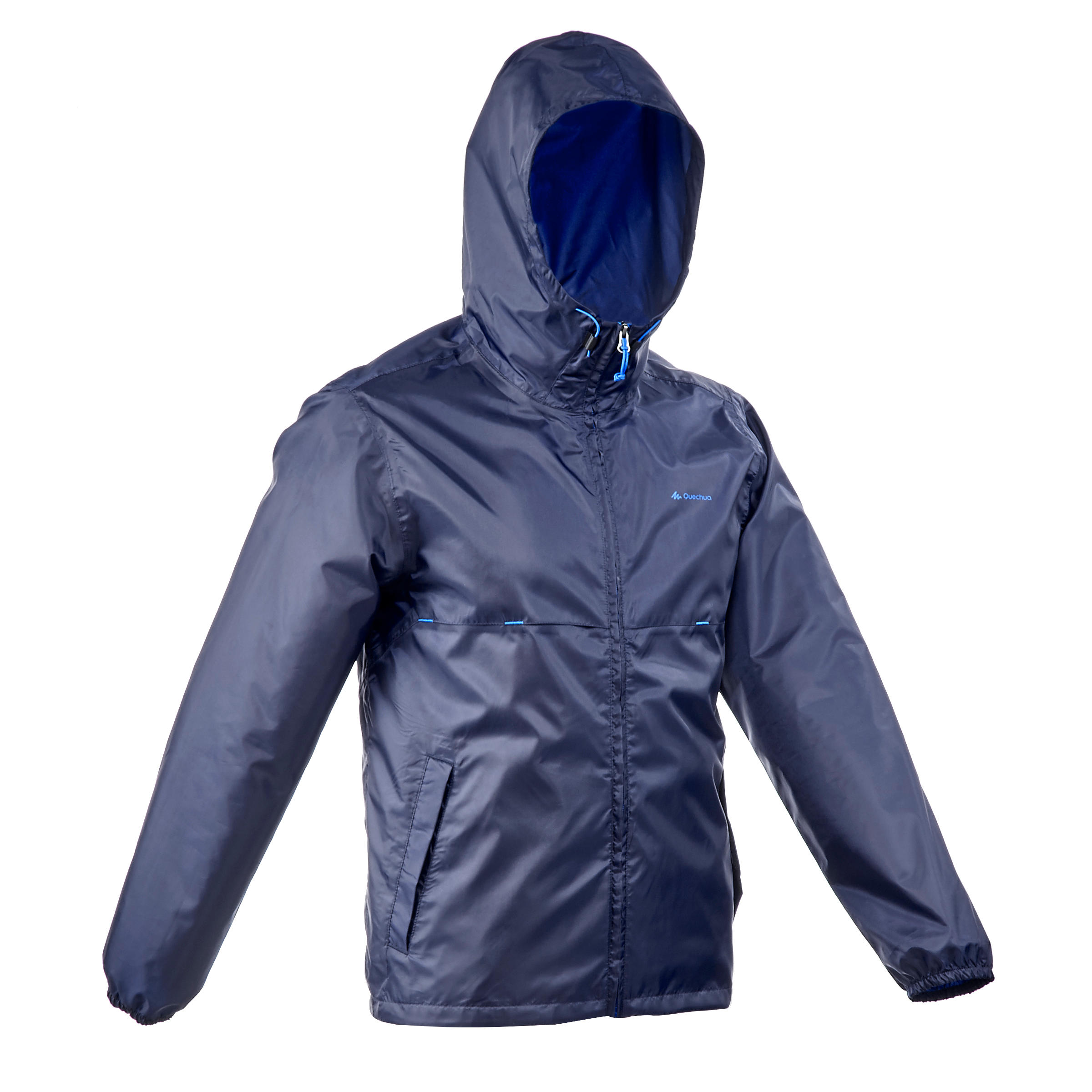 Chaqueta Impermeable de montaña y trekking, Quechua para hombre, cierre  completo - Decathlon