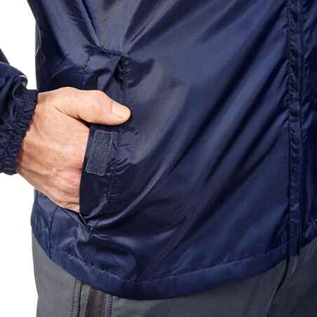 Men's Windproof and Water-repellent Hiking Jacket - Raincut Full Zip