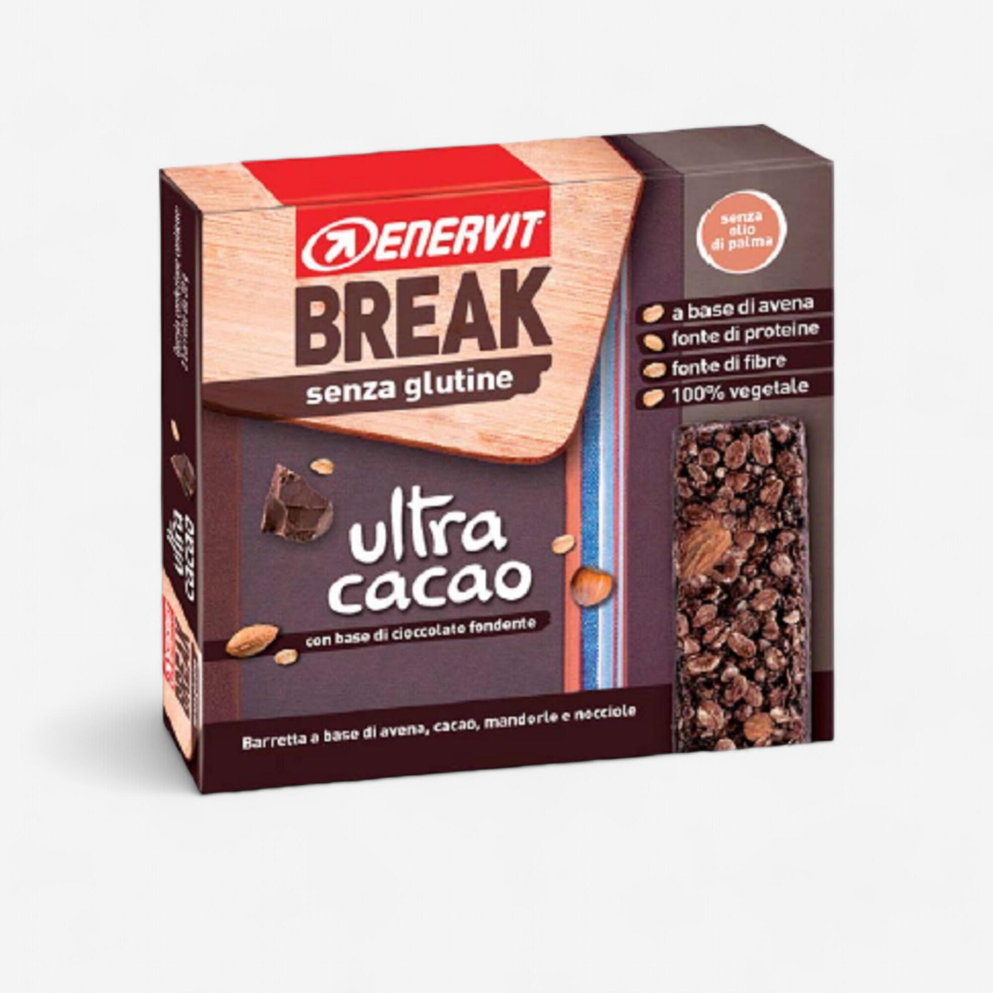 ENERVIT Barretta Energetica Enervit Break Ultra Cacao Vegan Gluten Free