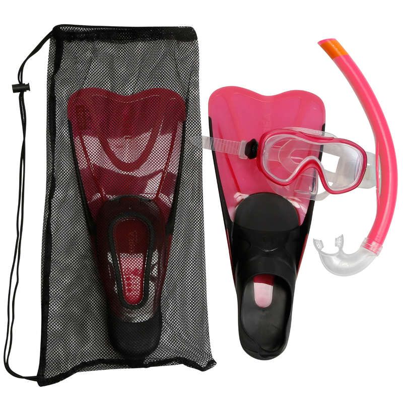 SUBEA FMS 100 freediving fins mask snorkel kit for adults...