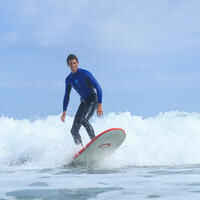 100 Men's 4/3 mm Neoprene Surfing Wetsuit