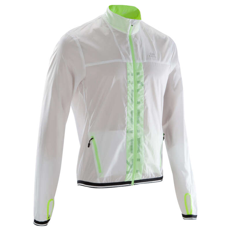 MAN RAINY/WINDY WEATHER RUNNING CLOTHES Bieganie - Wiatrówka Kiprun wind KIPRUN - Bieganie