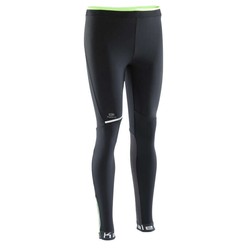ODZIEŻ MĘSKA CHRONIĄCA PRZED ZIMNEM DO BIEGANIA INTENSYWNEGO Bieganie - LEGGINSY KIPRUN WARM KIPRUN - Odzież do biegania