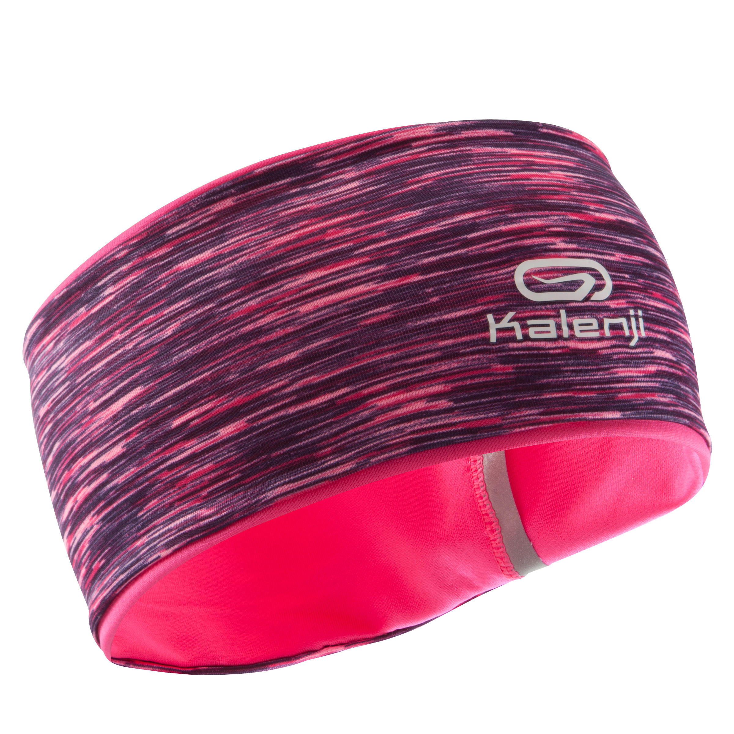 KIPRUN Children's athletics winter headband - print pink