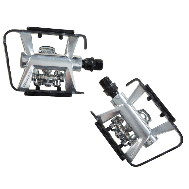PÉDALES VTT SEMI-AUTOMATIQUES 500 COMPATIBLES SHIMANO SPD PÉDALES VTT SEMI-AUTOMATIQUES 500 COMPATIBLES SHIMANO SPD