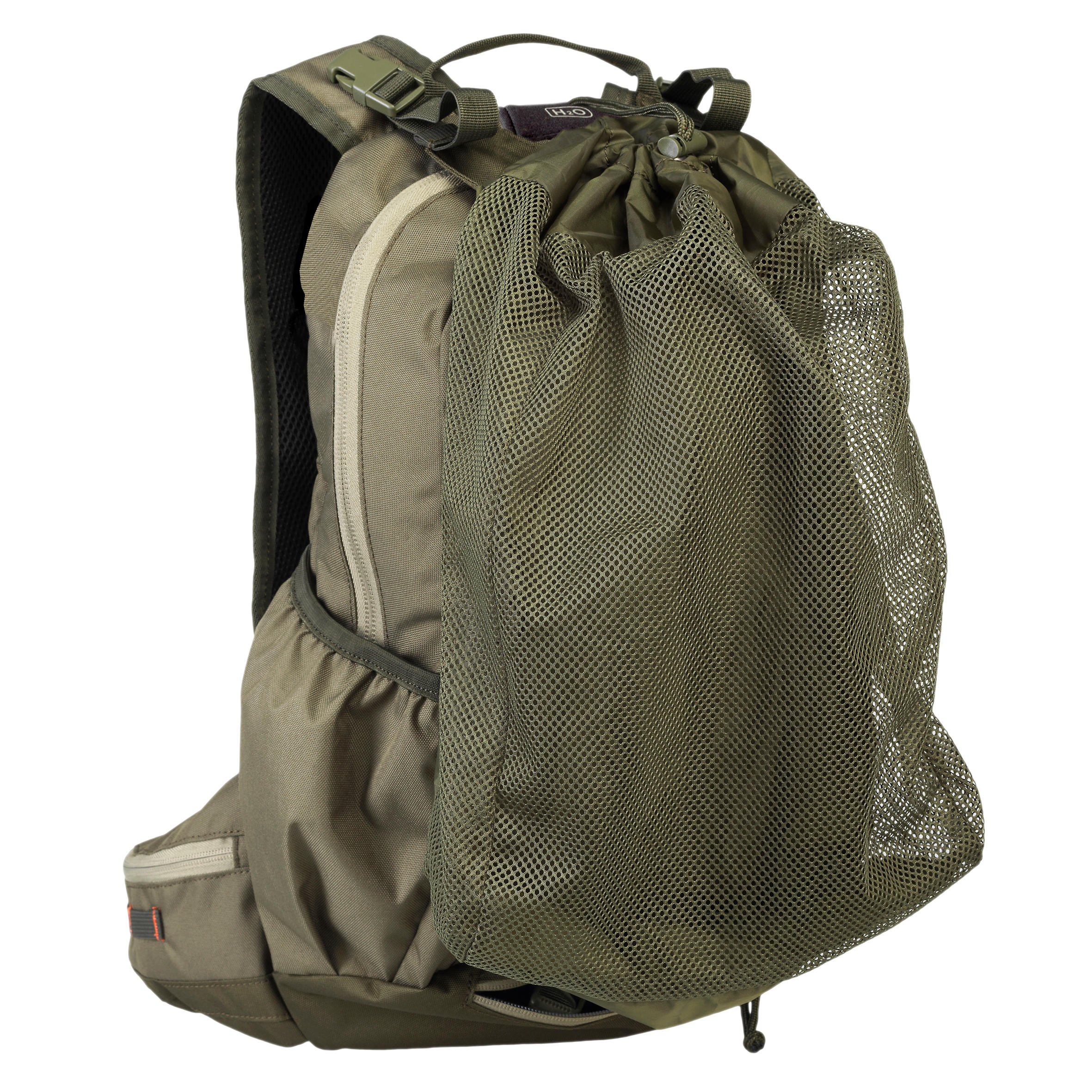 20L Water-Repellent Backpack - Khaki 17/18