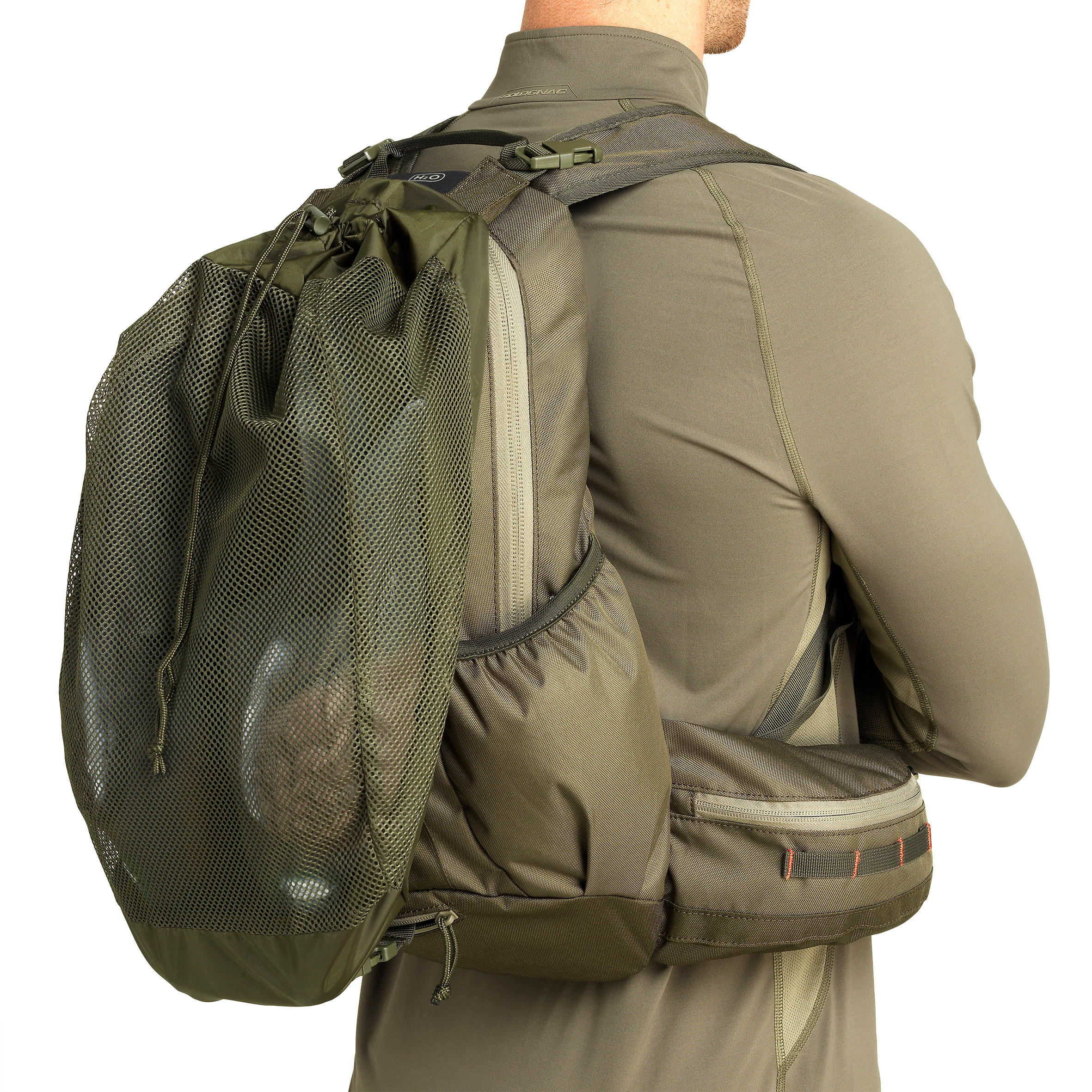 20L Water-Repellent Backpack - Khaki 14/18
