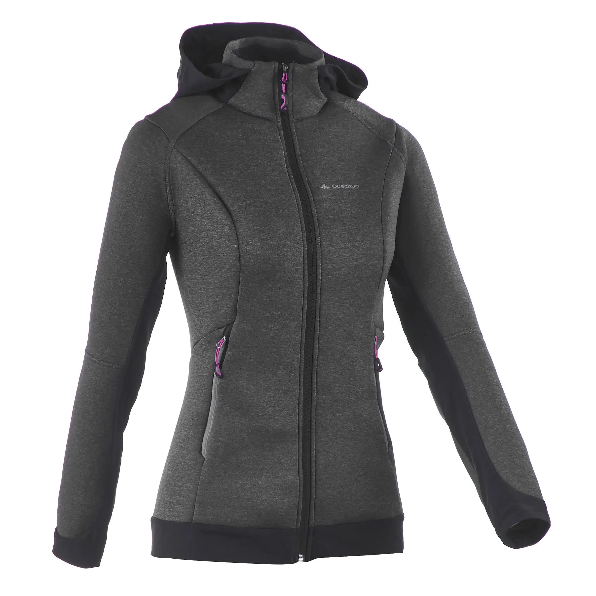 Forclaz 900 Women's Mountain Hiking Fleece Jacket - Black 1/14