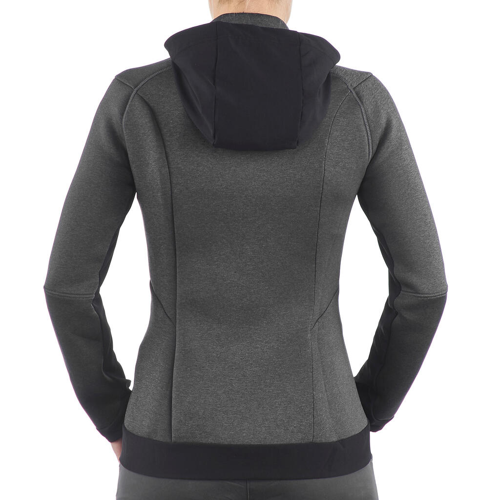 Forclaz 900 Women's Mountain Hiking Fleece Jacket - Black