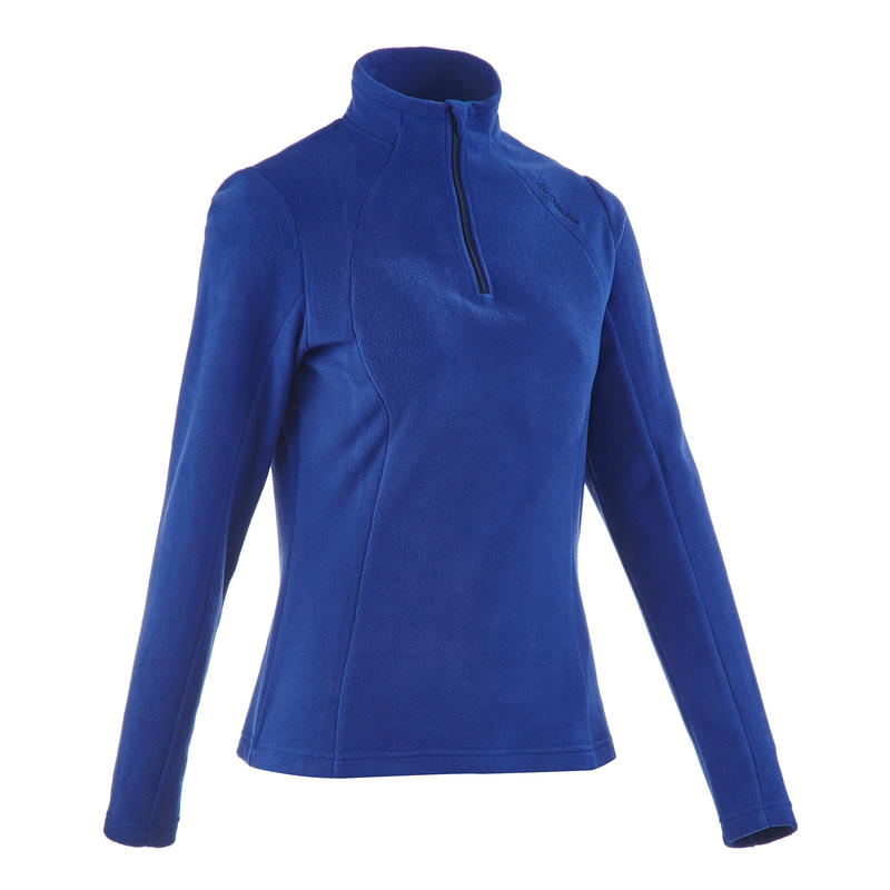 Sudadera polar para travesía en montaña mujer Forclaz 50 azul índigo Sudadera polar para travesía en montaña mujer Forclaz 50 azul índigo