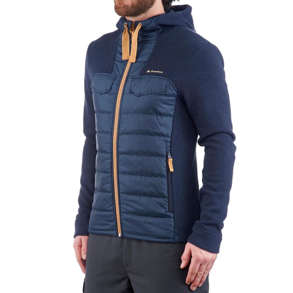 Sweat à capuche de randonnée - NH100 Hybride - Homme