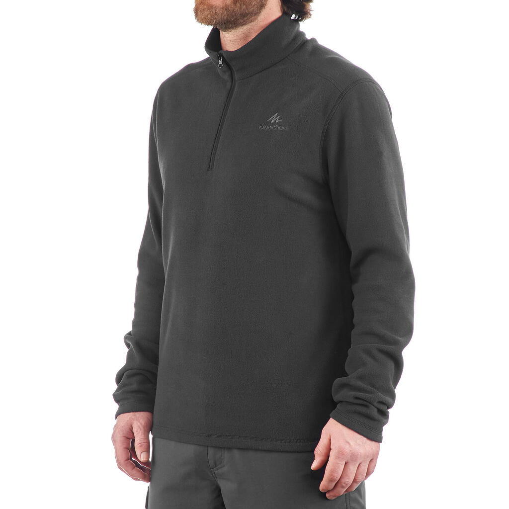 Men’s Walking Fleece - Mottled Grey