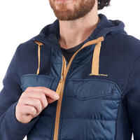 Men’s Hiking Hooded Sweatshirt - NH100 Hybrid