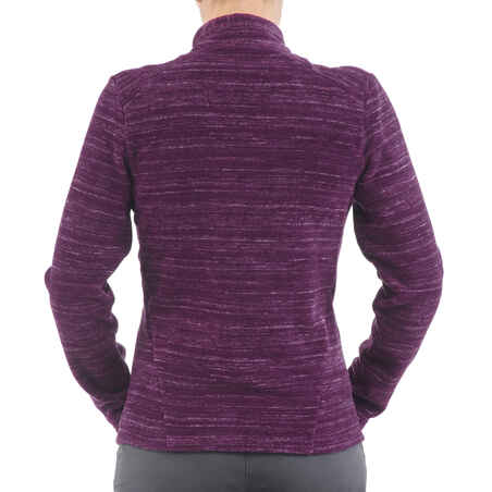 Forclaz 200 Women's Mountain Hiking Fleece Jacket - Bright Purple