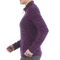 Forclaz 200 Women's Mountain Hiking Fleece Jacket - Bright Purple