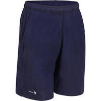 100 Kids' Tennis Shorts - Navy Blue