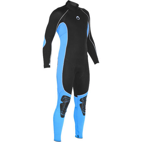 Men’s SCD 100 3 mm diving wetsuit with back zip