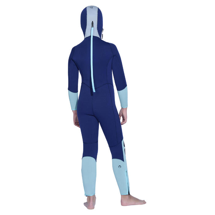 Neoprenanzug Tauchen SCD100 Neopren 5,5 mm Kinder Subea DECATHLON