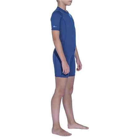 Παιδική κοντή στολή 2mm για περιήγηση επιφάνειας (snorkelling) 100 - Ναυτικό μπλε
