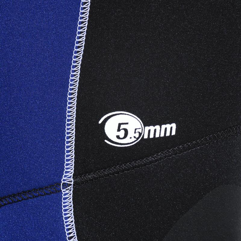 Spodnie do skafandra nurkowego SCD z neoprenu 5,5 mm męskie