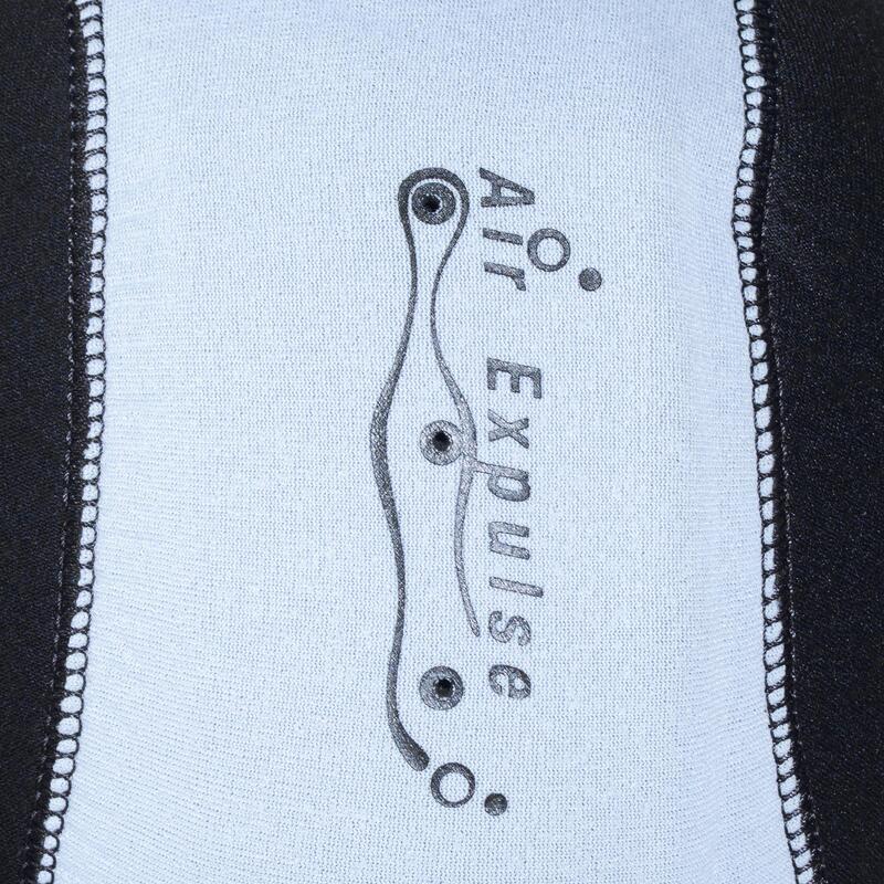 Pánská neoprenová bunda s kuklou na potápění SCD neopren 5,5 mm černo-modrá