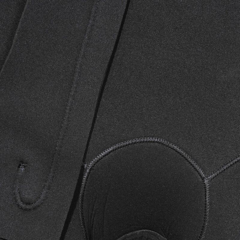 Duikpak voor heren SCD 100 neopreen 5,5 mm zwart grijs