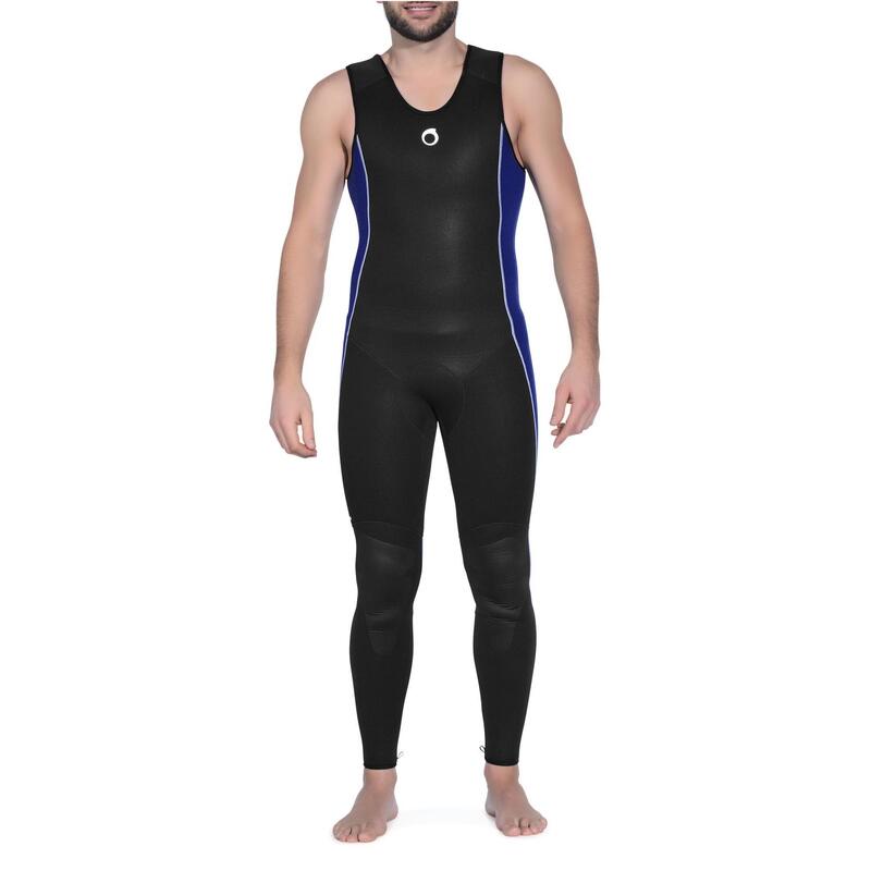 Peto Buceo Botella Subea Hombre Neopreno Sin Mangas Tirantes 5,5 mm