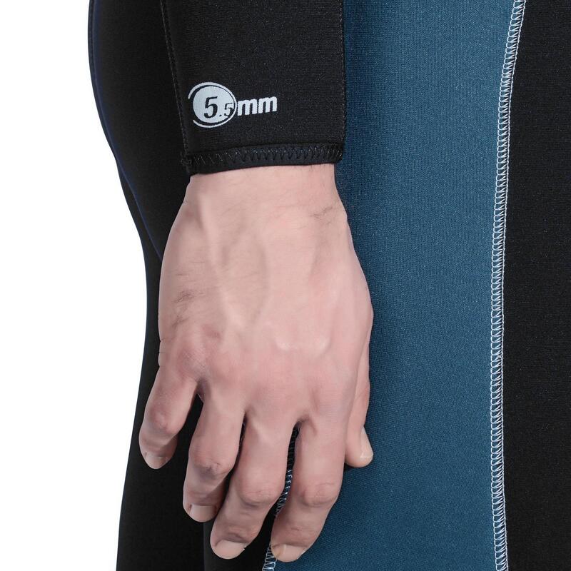 Fato de Mergulho com Garrafa Homem neoprene 5,5mm SCD 100