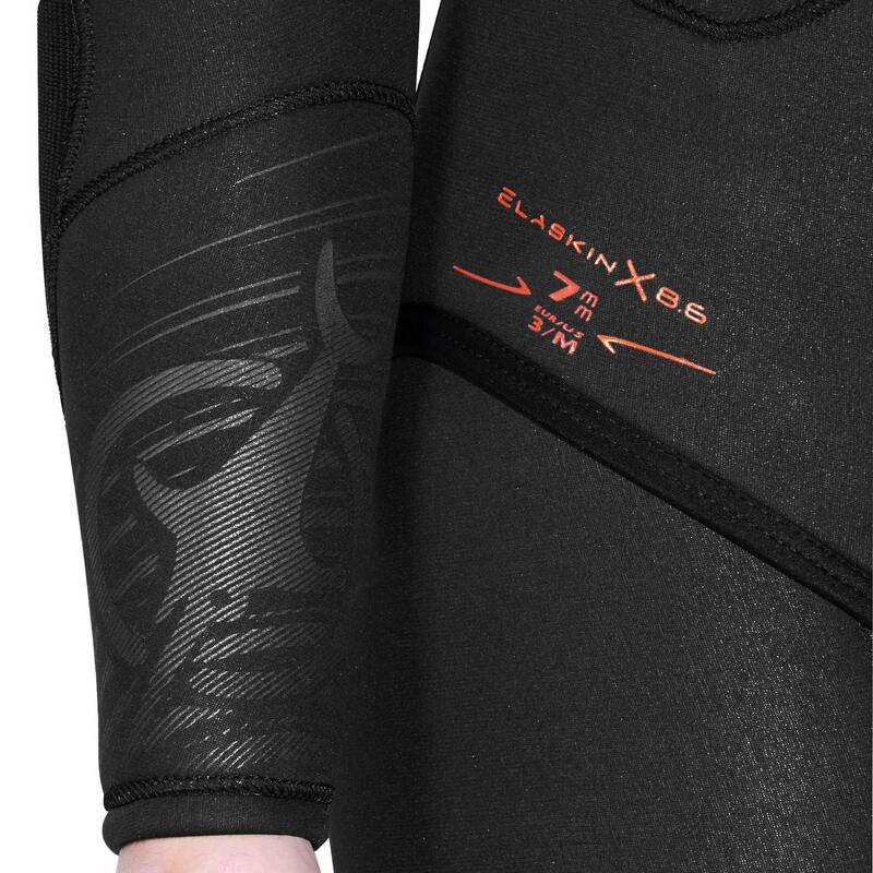 CASACO DE CAÇA SUBMARINA ESPADON COMPETITION NEOPRENE OPENCELL 7 MM