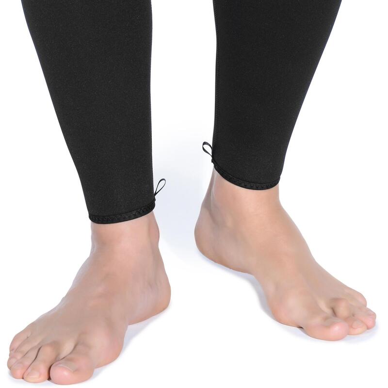 Neoprenanzug Herren Latzhose Tauchen 5,5 mm - SCD schwarz