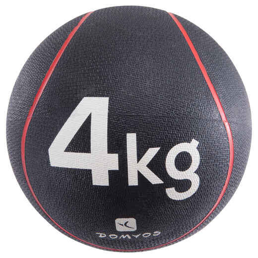 
      MEDECINE BALLE 4Kg | Diamètre 24cm ROUGE
  