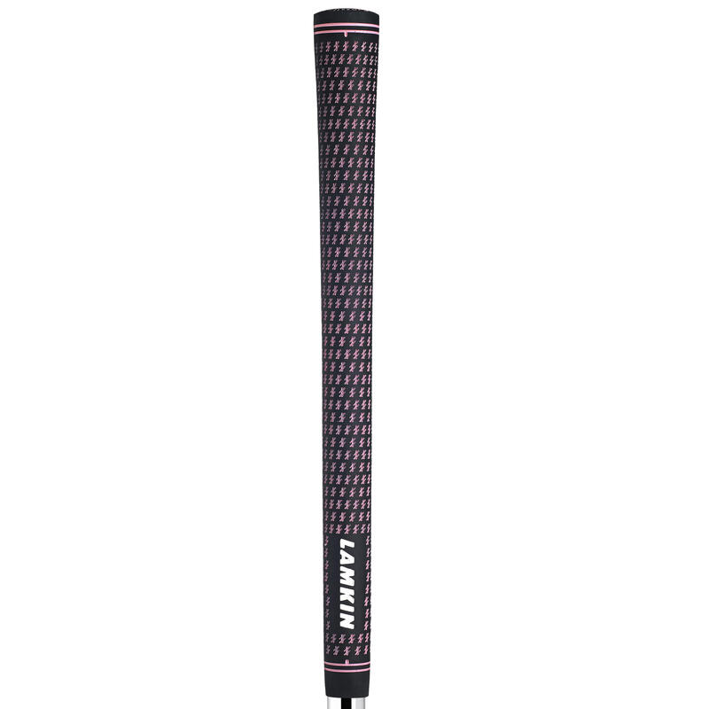 Golfgrip maat 1 undersize zwart/roze