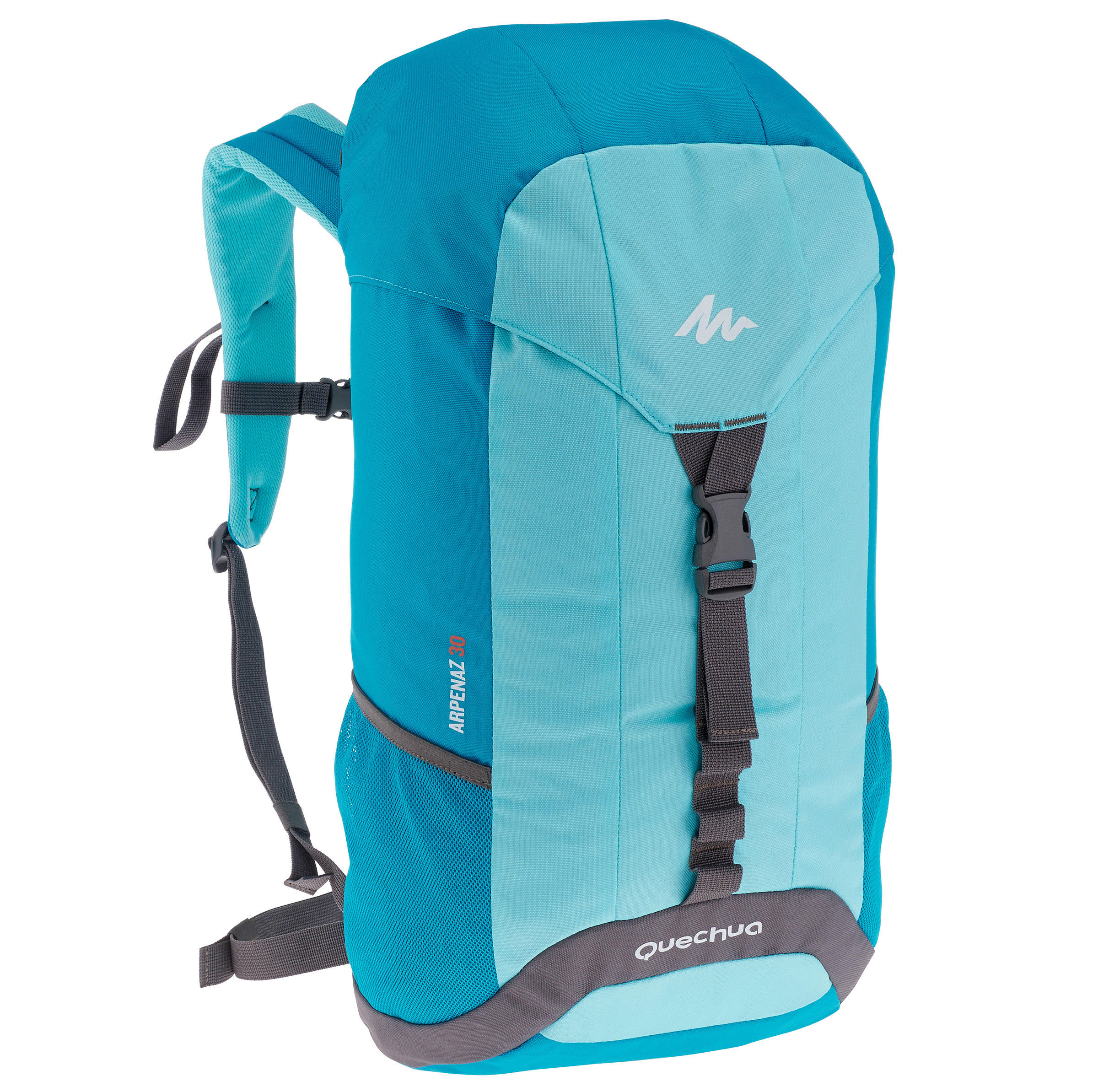 aqua blue backpack