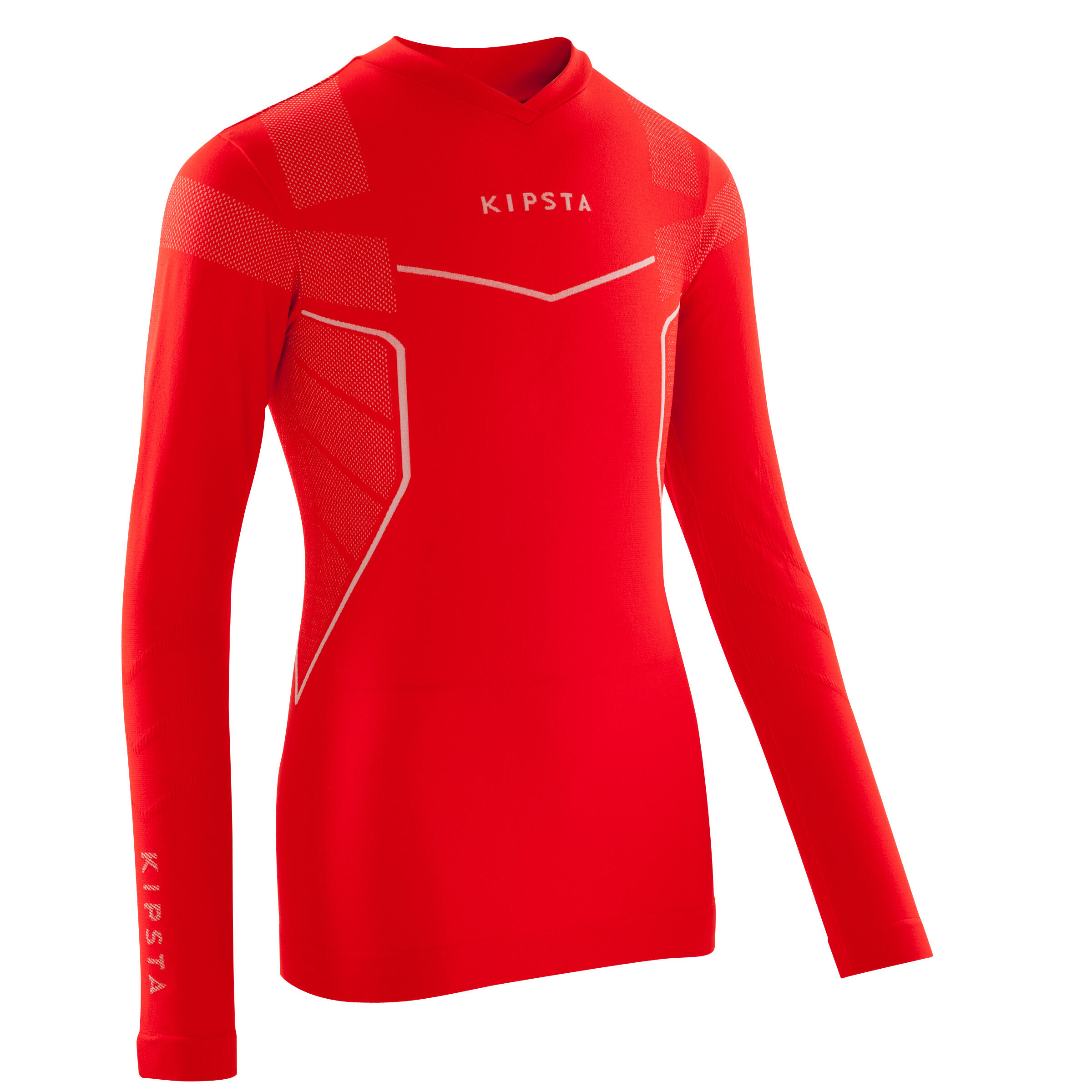 Maglia intima junior KEEPDRY 500 rossa KIPSTA Decathlon