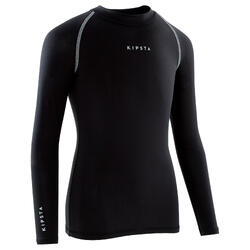 Sous-vêtement enfant Keepdry 100 noir uni