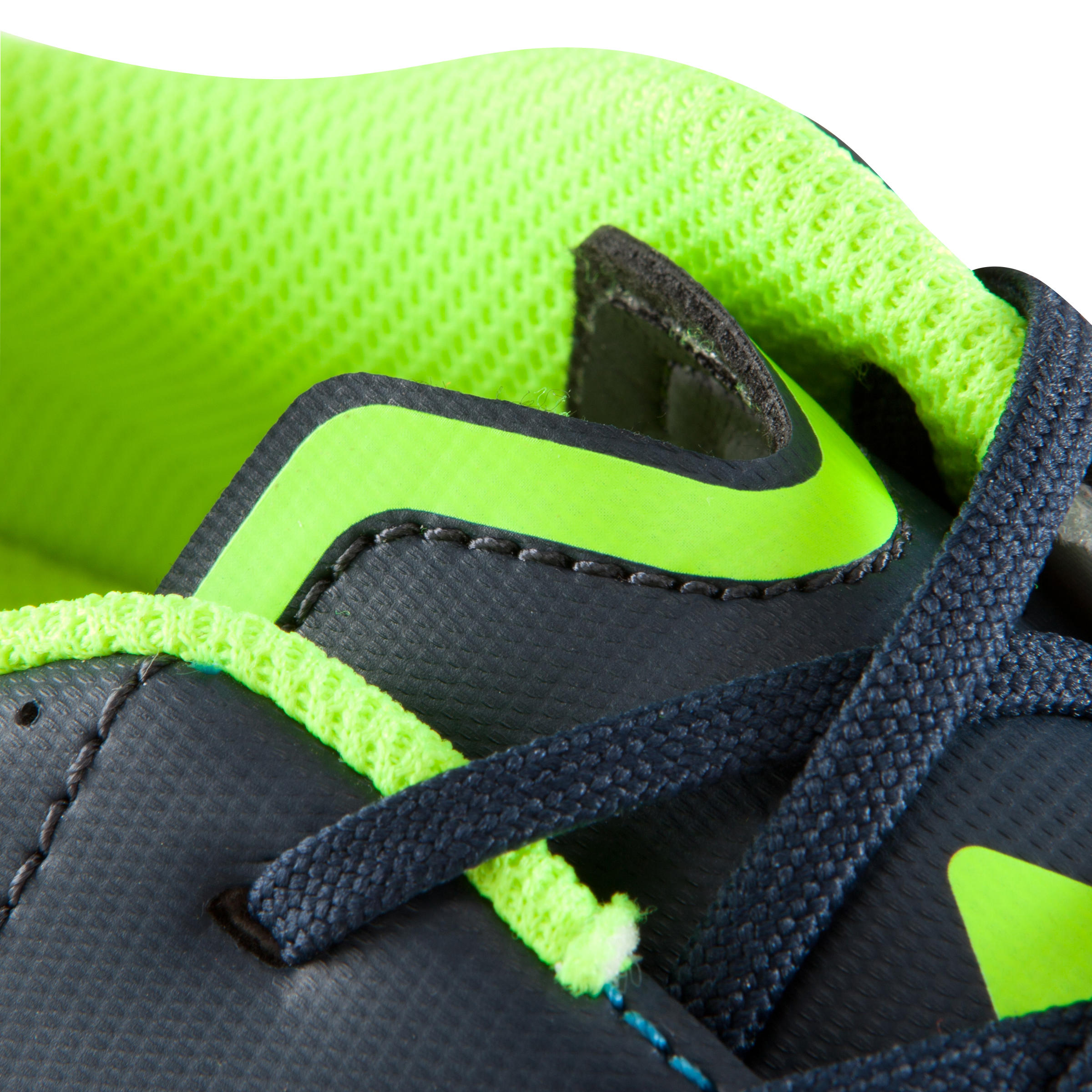 Botes de futbol adult terreny sec Agility 500 FG blau groc  12/16