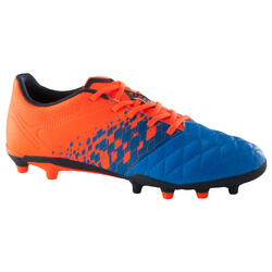 Agility 500 FG Kids' Firm Ground Football Boots - Blue/Orange