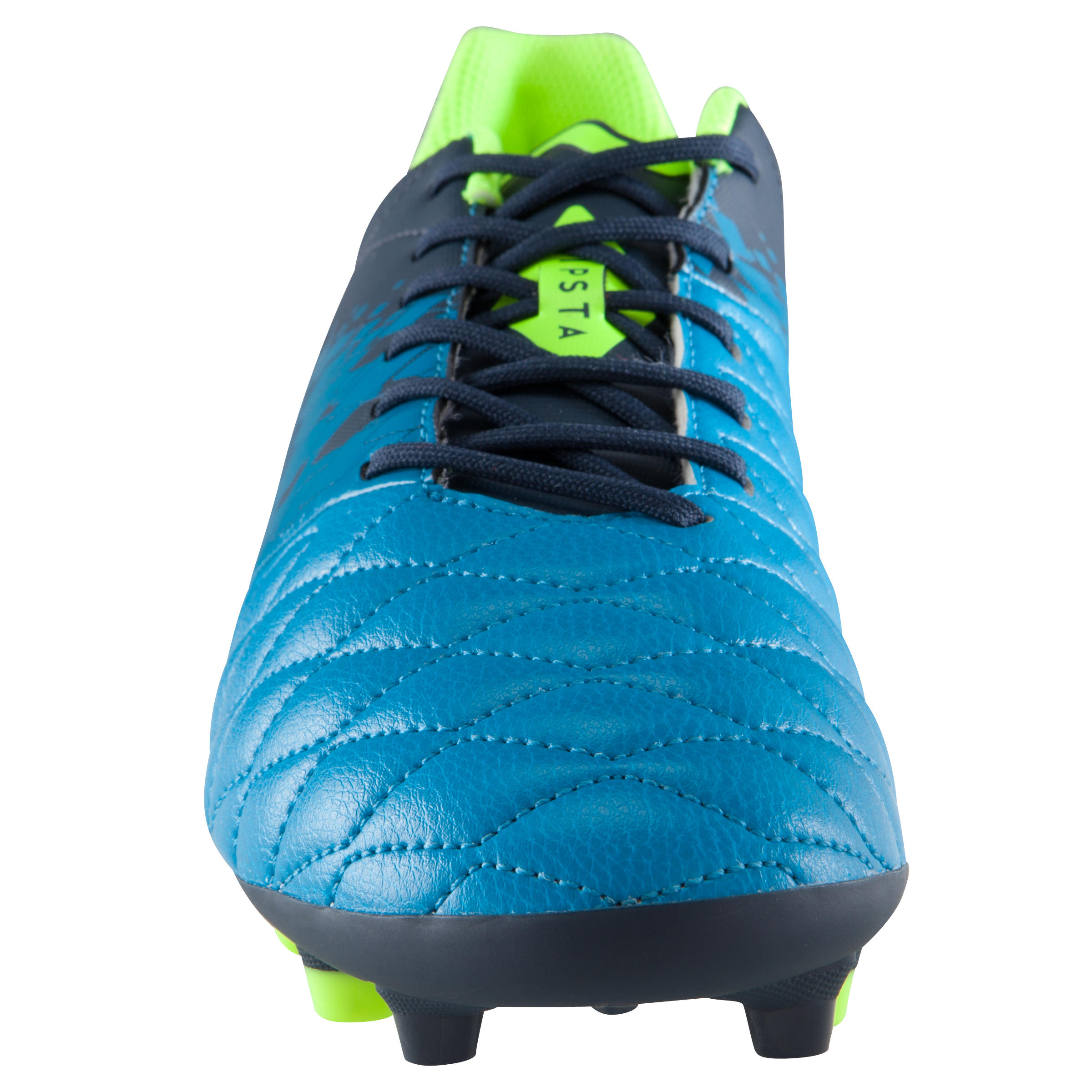 Botes de futbol adult terreny sec Agility 500 FG blau groc  5/16
