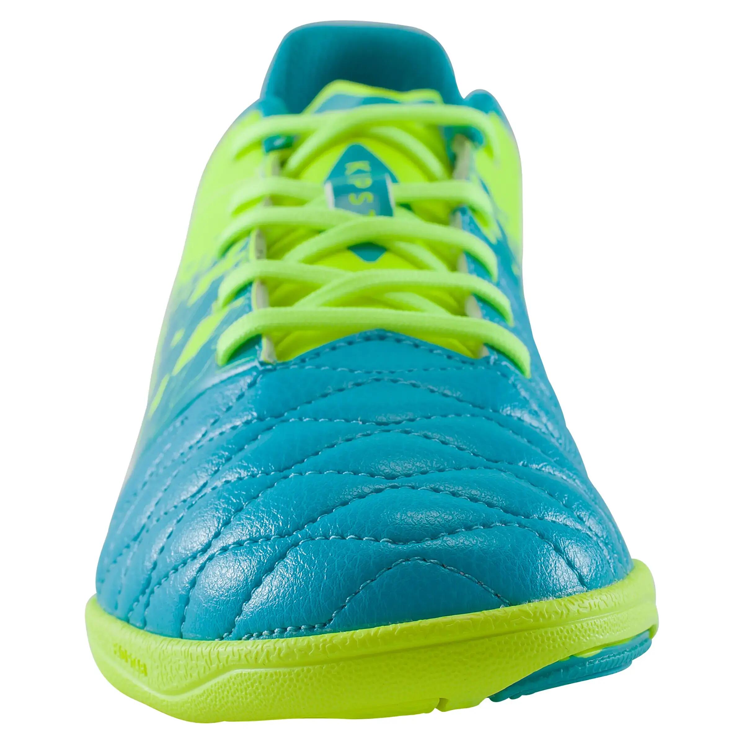 Kids' Futsal Boots Agility 500 Sala - Yellow/Blue 5/16