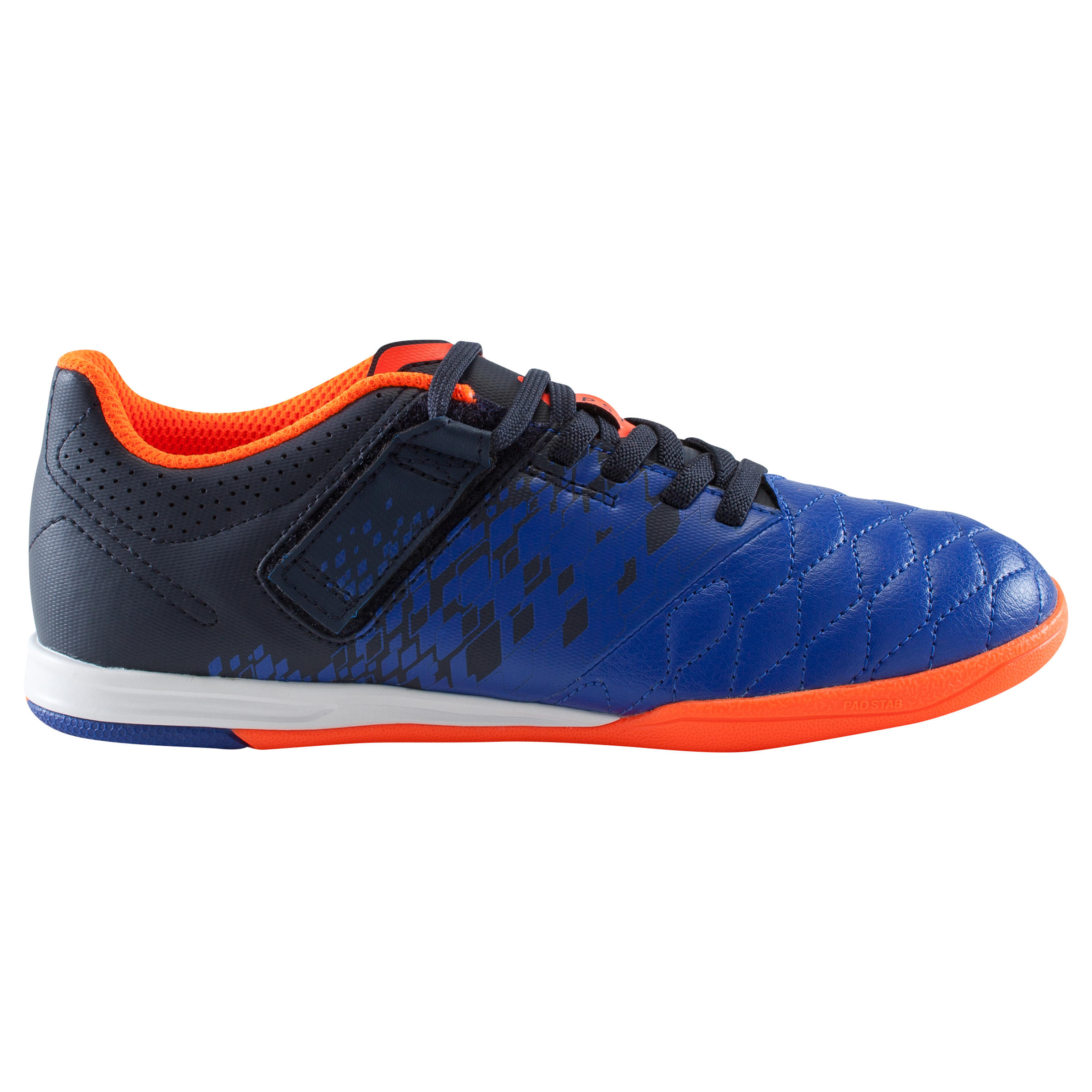 Agility 500 Kids Rip-Tab Futsal Trainers - Blue 2/22
