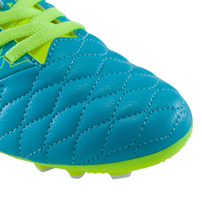 kids yellow football boots