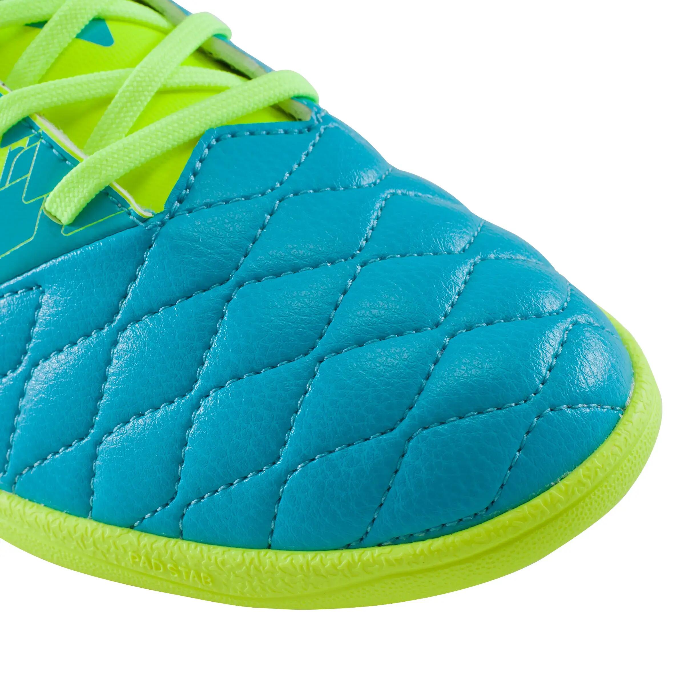 Kids' Futsal Boots Agility 500 Sala - Yellow/Blue 15/16