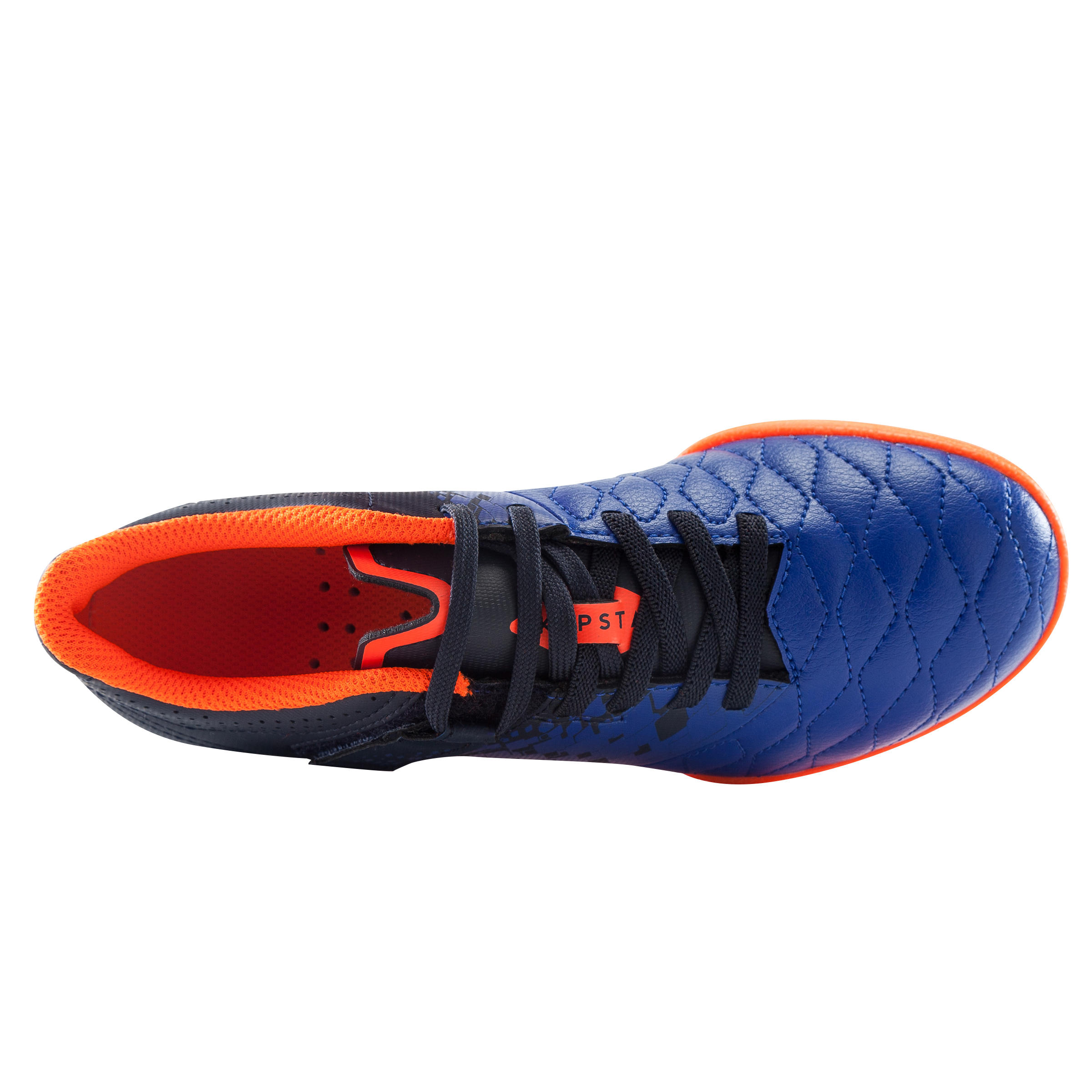 Agility 500 Kids Rip-Tab Futsal Trainers - Blue 7/22