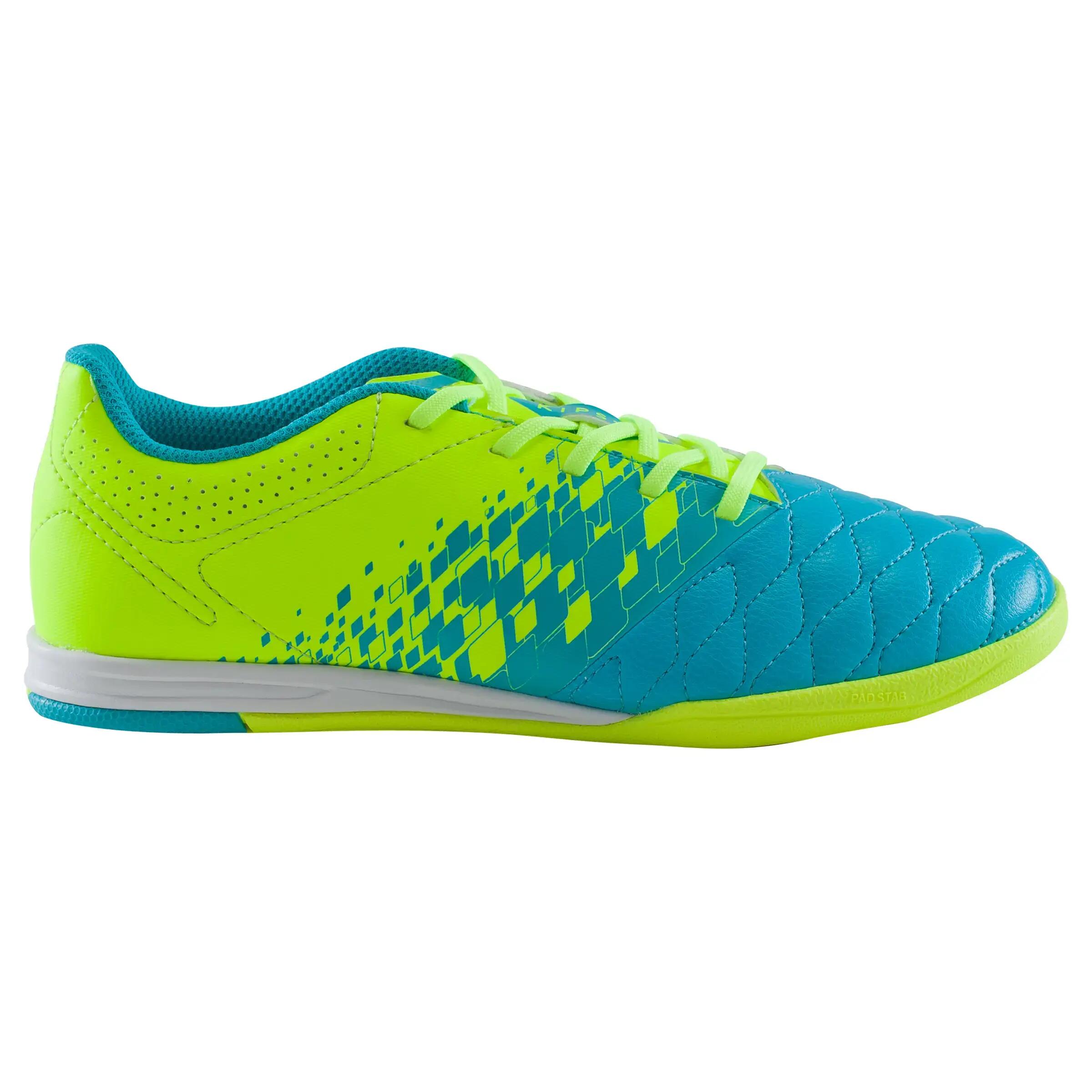 Kids' Futsal Boots Agility 500 Sala - Yellow/Blue 2/16